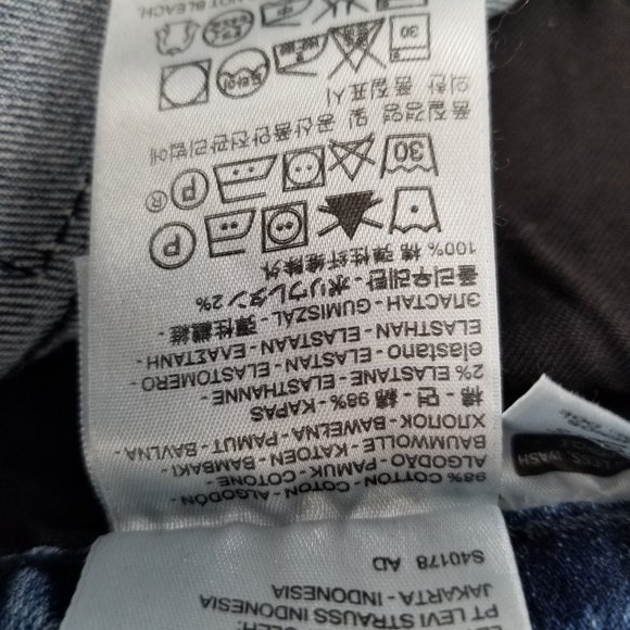 Levi's Men's 511 Slim Fit Jeans Line 8 Men Denim 845110085 30W x 32L - Picture 9 of 9